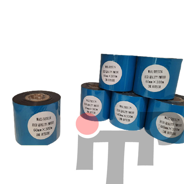 ریبون پرینتر لیبل 60mm * 300m وکس رزین (300*60)