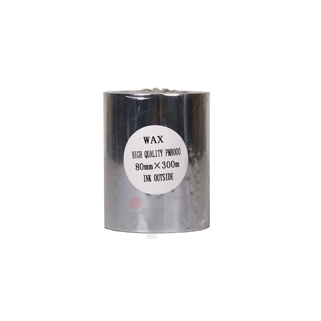 ریبون پرینتر لیبل زن مدل 80mm x 300m وکس (80*300)