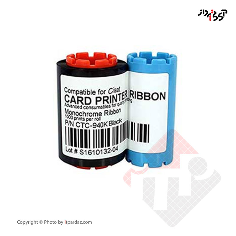 ریبون مشکی پرینتر کارت گلدیو مدل GLADIO CTC940