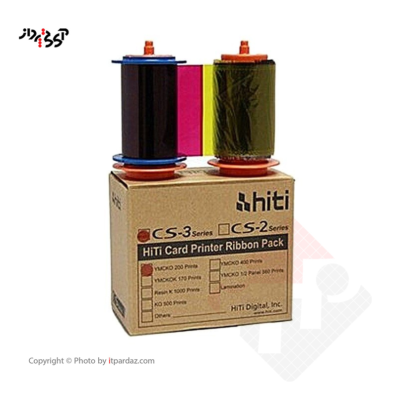 ریبون رنگی هایتی HITI CS320 YMCKO