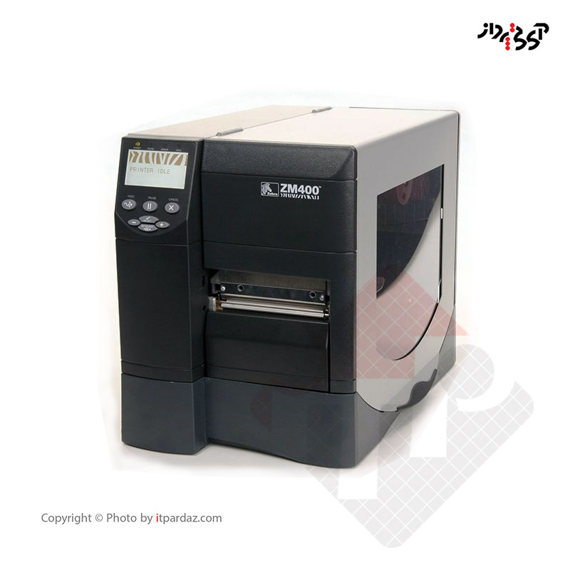 پرینتر لیبل زن صنعتی کارکرده زبرا مدل ZM400