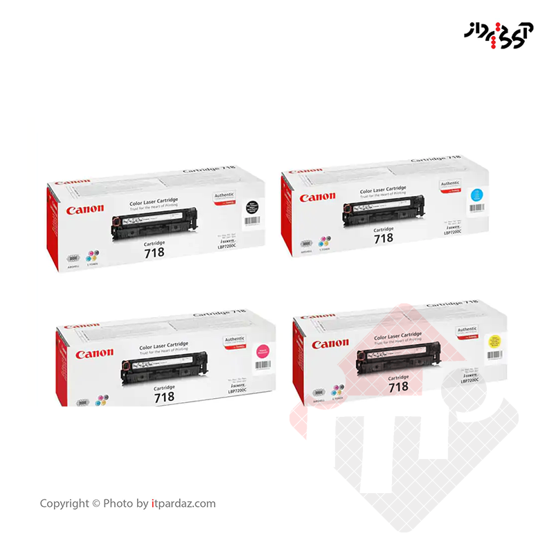کارتریج Canon 718 رنگی