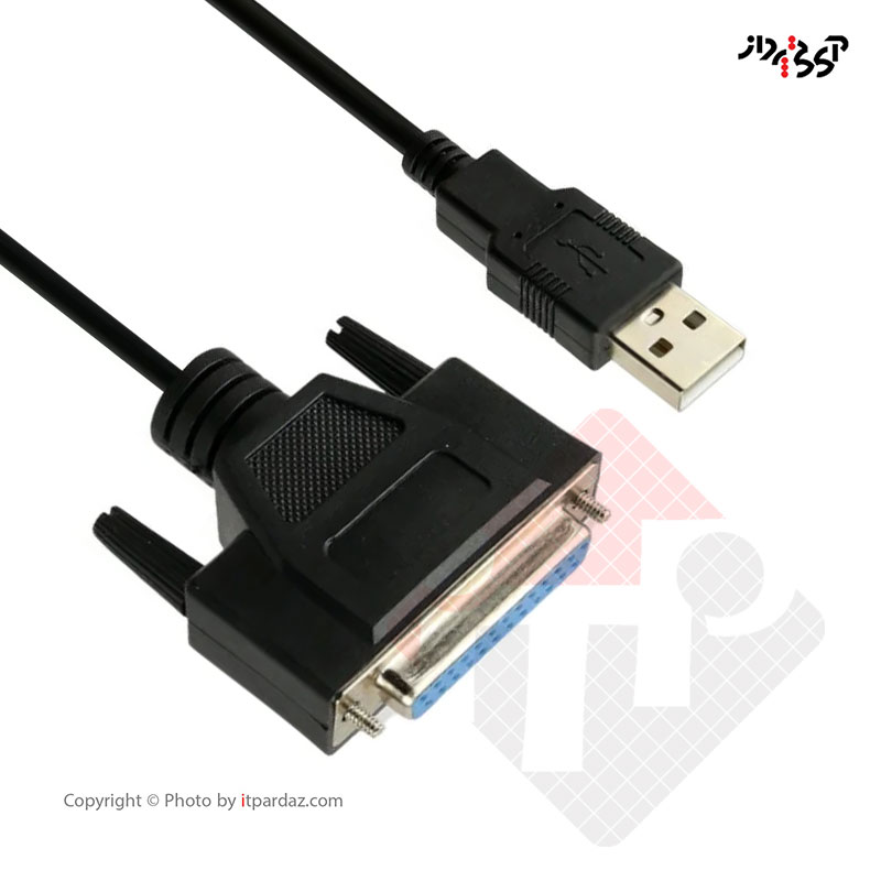 مبدل پورت سریال RS232 -25 Pin به USB
