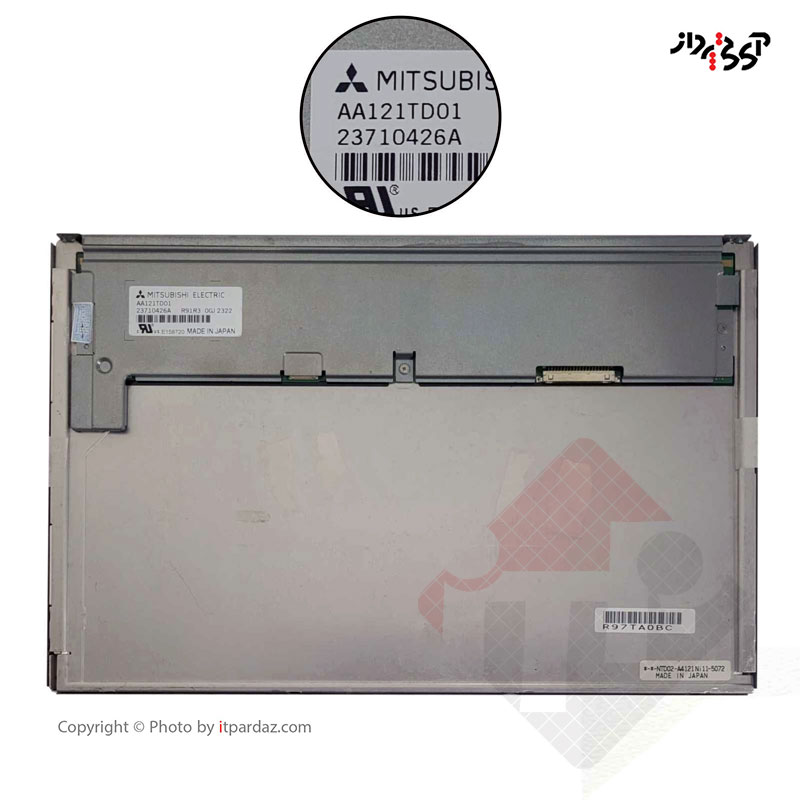 پنل مانیتور لمسی صنعتی میتسوبیشی 12 اینچ Mitsubishi AA121TD01