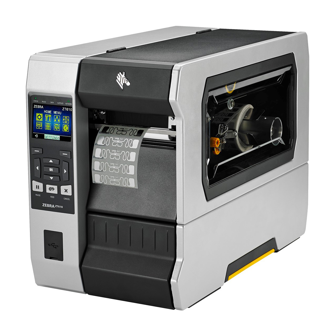 پرینتر لیبل زن صنعتی زبرا مدل ZEBRA ZT610